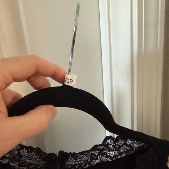 Reformation Floral Lace Trim Midi Dress – Size 10 - Picture 4 of 6